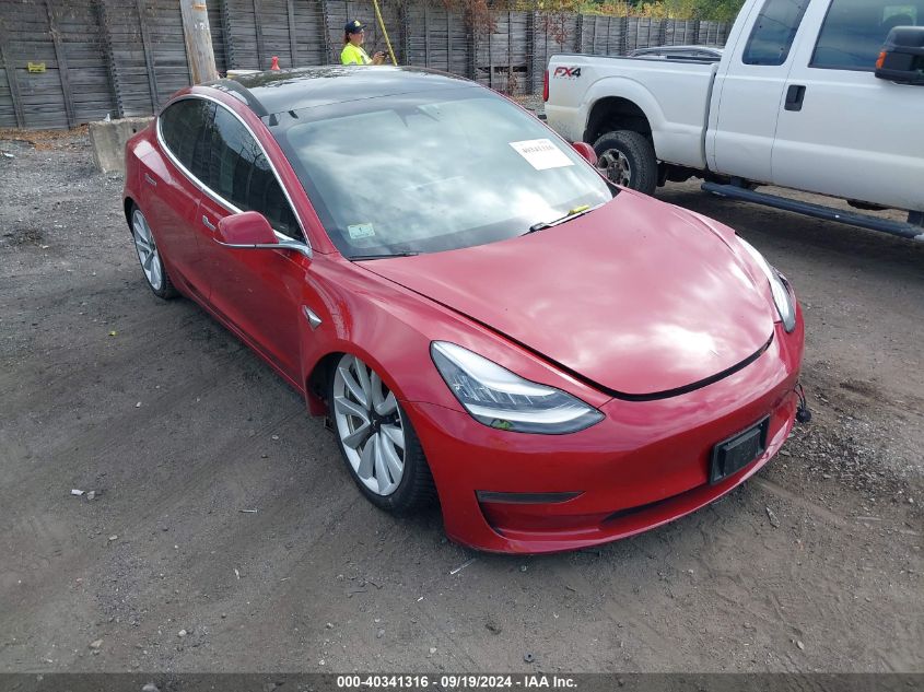 2019 TESLA MODEL 3 LONG RANGE/PERFORMANCE - 5YJ3E1EB2KF530036