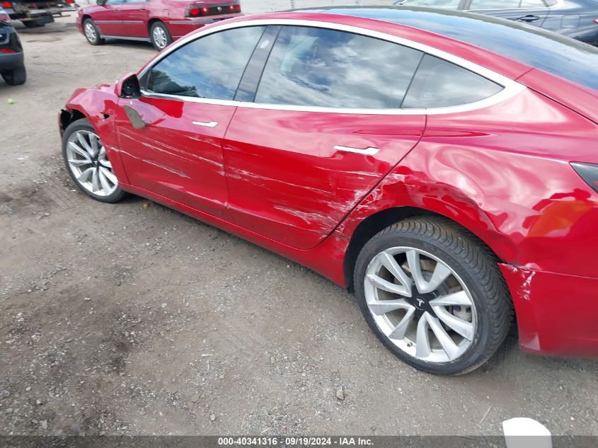 2019 Tesla Model 3 Long Range/Performance VIN: 5YJ3E1EB2KF530036 Lot: 40341316