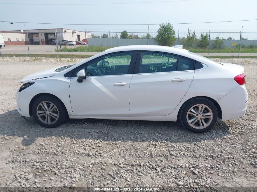 2018 Chevrolet Cruze Lt VIN: 1G1BE5SMXJ7235840 Lot: 40341329