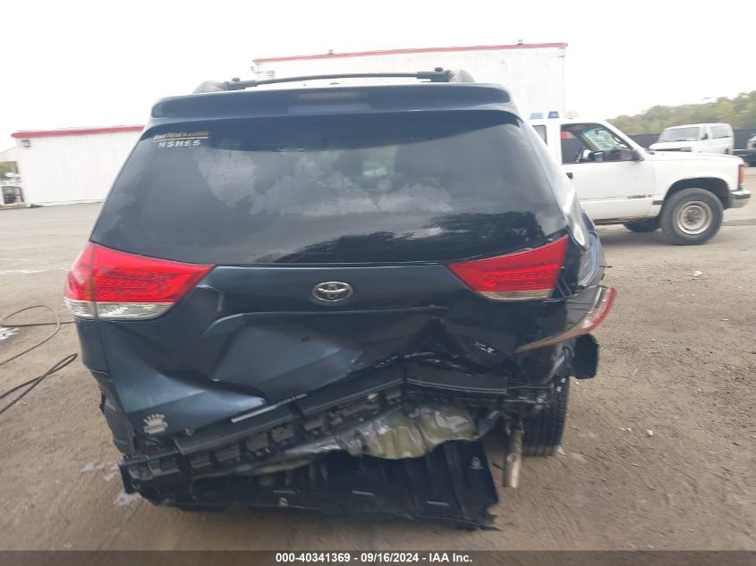 2013 Toyota Sienna Xle V6 8 Passenger VIN: 5TDYK3DC1DS357256 Lot: 40341369