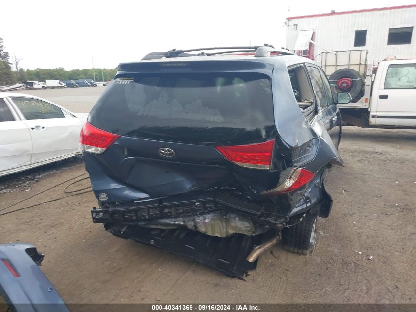 2013 Toyota Sienna Xle V6 8 Passenger VIN: 5TDYK3DC1DS357256 Lot: 40341369