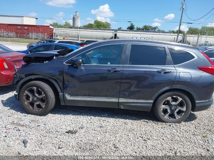2017 Honda Cr-V Touring VIN: 7FARW1H90HE035007 Lot: 40341374