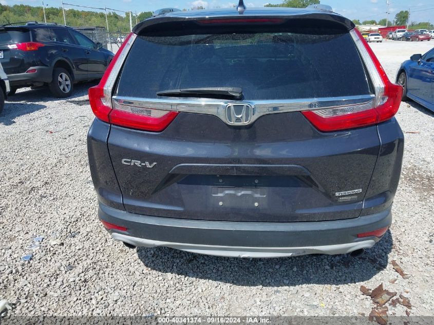 2017 Honda Cr-V Touring VIN: 7FARW1H90HE035007 Lot: 40341374