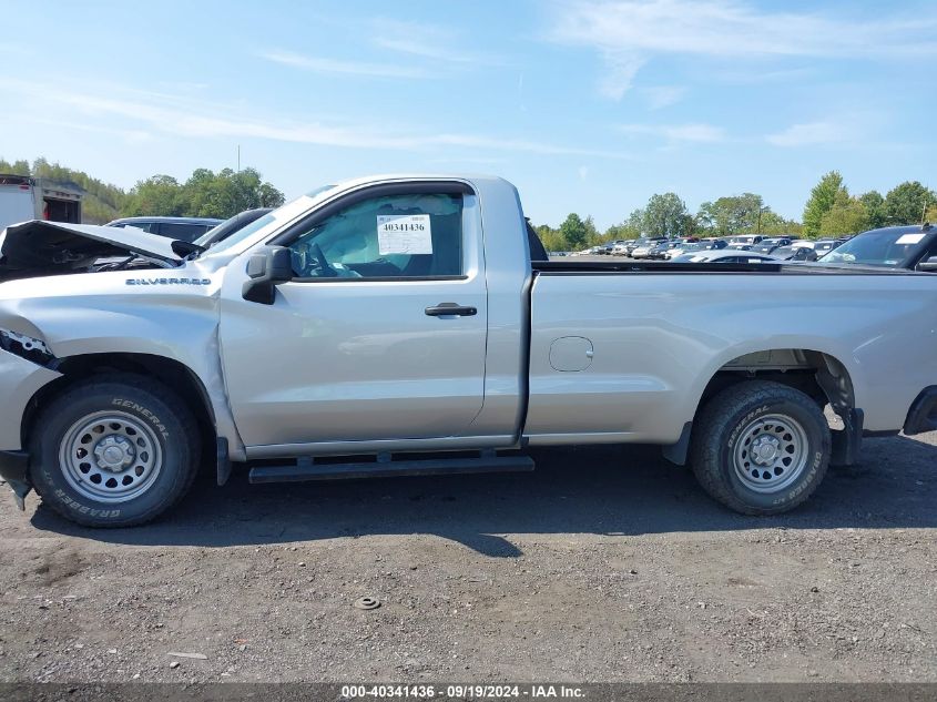 2022 Chevrolet Silverado 1500 2Wd Regular Cab Long Bed Wt VIN: 3GCNAAEK7NG501716 Lot: 40341436