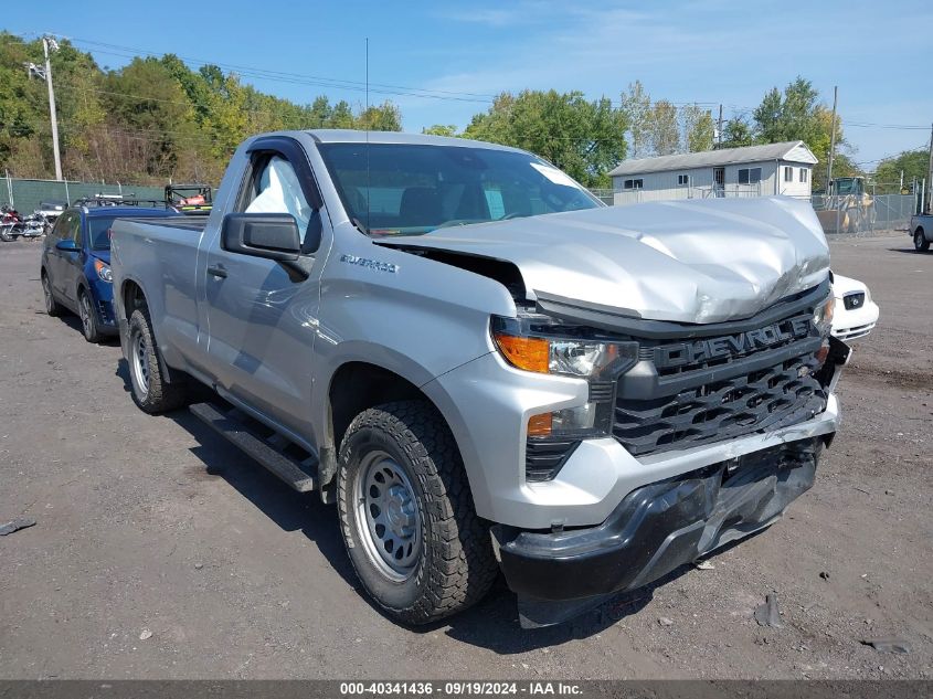 2022 Chevrolet Silverado 1500 2Wd Regular Cab Long Bed Wt VIN: 3GCNAAEK7NG501716 Lot: 40341436