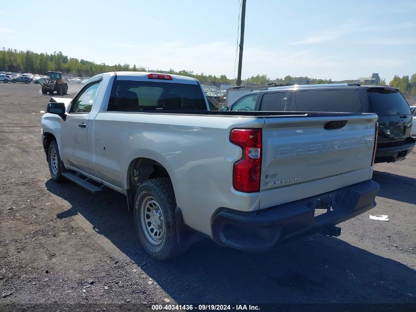 2022 Chevrolet Silverado 1500 2Wd Regular Cab Long Bed Wt VIN: 3GCNAAEK7NG501716 Lot: 40341436