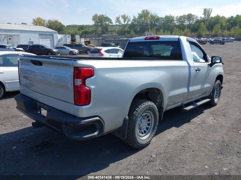 2022 Chevrolet Silverado 1500 2Wd Regular Cab Long Bed Wt VIN: 3GCNAAEK7NG501716 Lot: 40341436