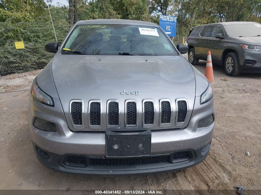 2017 Jeep Cherokee Sport VIN: 1C4PJLABXHD236253 Lot: 40341452