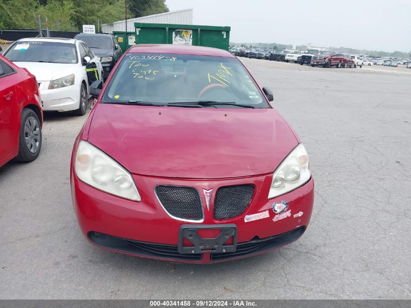 1G2ZF58BX74103569 2007 Pontiac G6 Value Leader