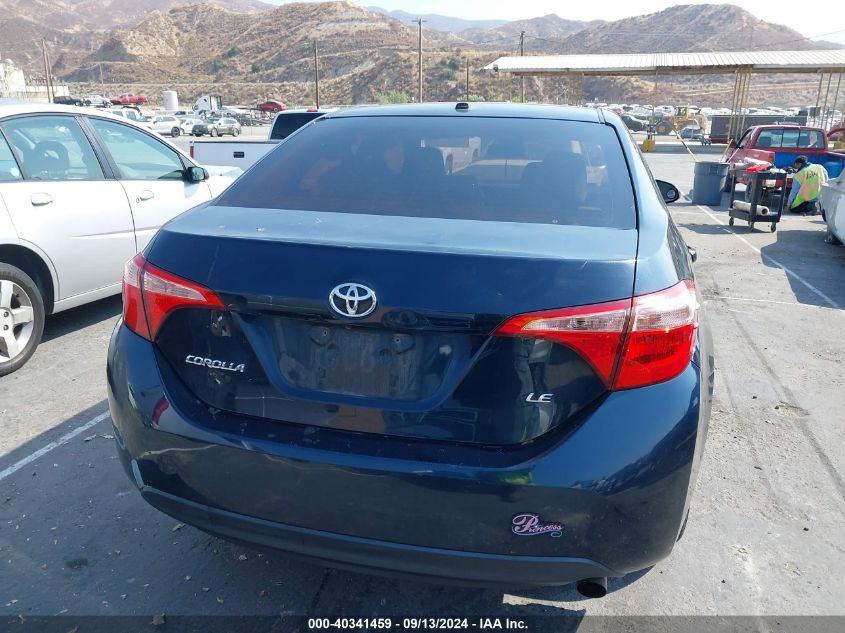 2018 Toyota Corolla Le VIN: 2T1BURHE3JC967534 Lot: 40341459