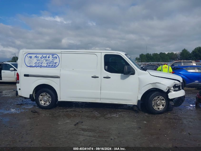 2013 Nissan Nv Cargo Nv2500 Hd S V6 VIN: 1N6BF0KY8DN111654 Lot: 40341474