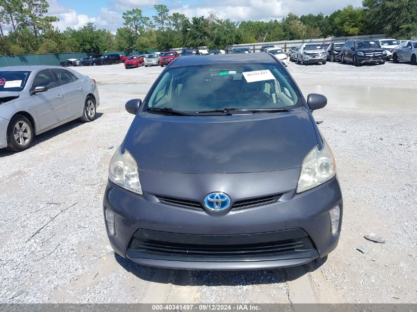 2014 Toyota Prius Two VIN: JTDKN3DU5E0379299 Lot: 40341497