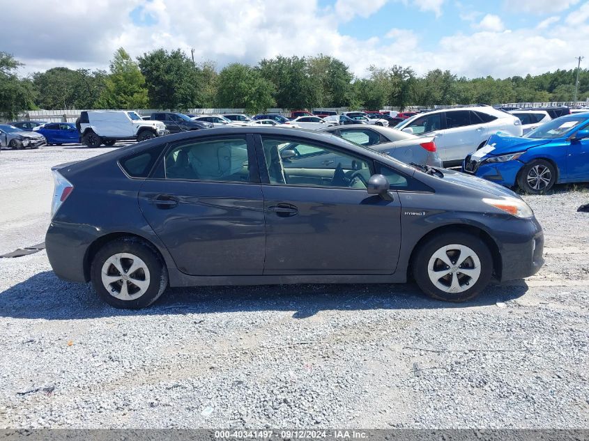 2014 Toyota Prius Two VIN: JTDKN3DU5E0379299 Lot: 40341497