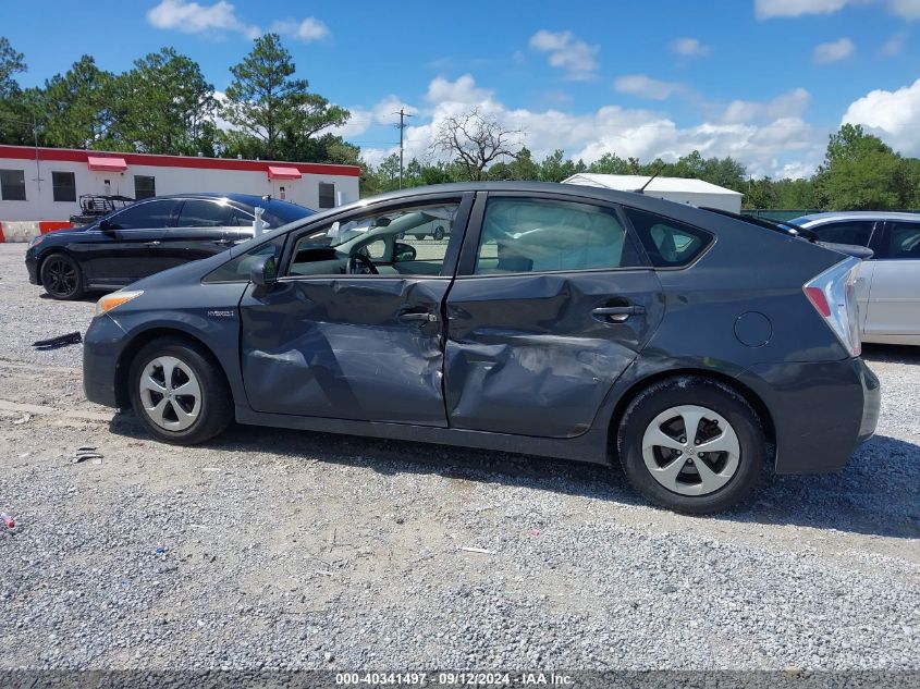 2014 Toyota Prius Two VIN: JTDKN3DU5E0379299 Lot: 40341497