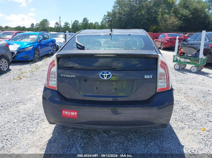 2014 Toyota Prius Two VIN: JTDKN3DU5E0379299 Lot: 40341497