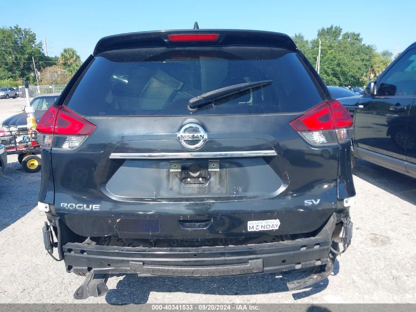 2017 Nissan Rogue Sv VIN: KNMAT2MT3HP618881 Lot: 40341533