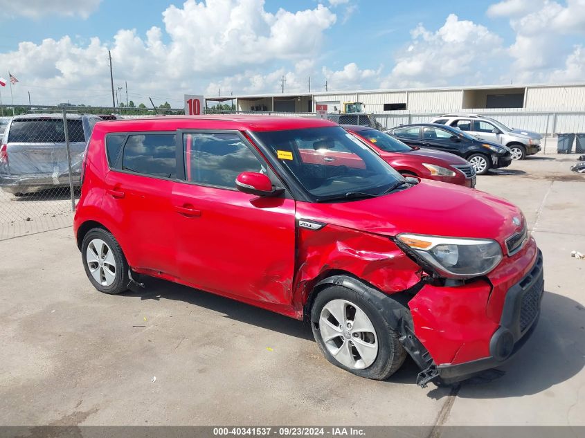 2014 Kia Soul + VIN: KNDJP3A59E7700237 Lot: 40341537