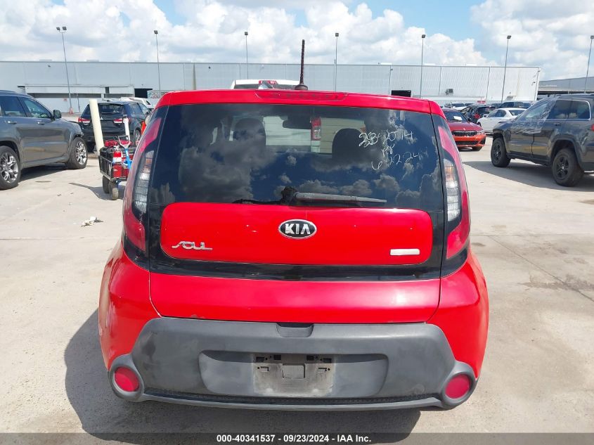 2014 Kia Soul + VIN: KNDJP3A59E7700237 Lot: 40341537