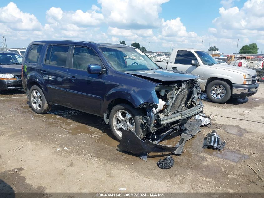 2012 Honda Pilot Ex-L VIN: 5FNYF3H54CB023516 Lot: 40341542