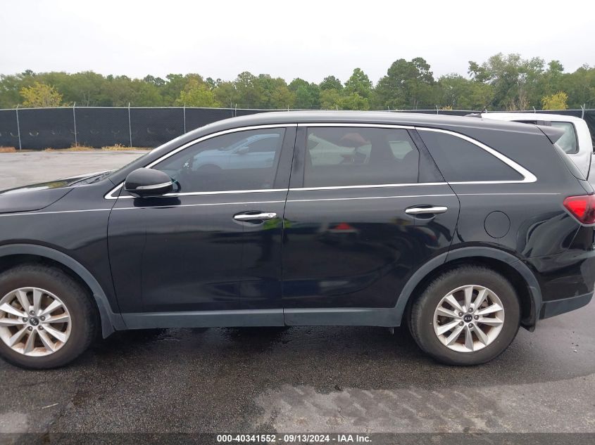 2019 Kia Sorento 2.4L Lx VIN: 5XYPG4A33KG444805 Lot: 40341552