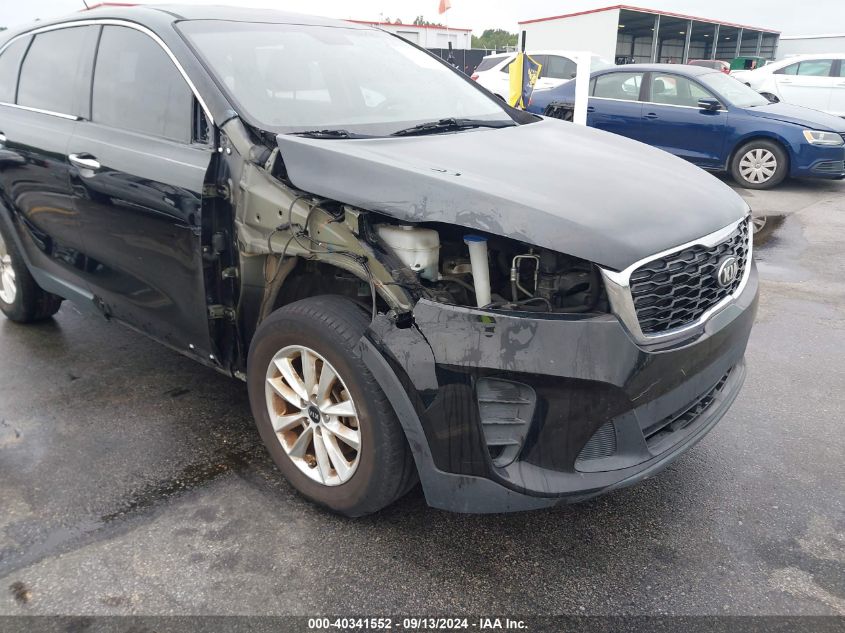 2019 Kia Sorento 2.4L Lx VIN: 5XYPG4A33KG444805 Lot: 40341552