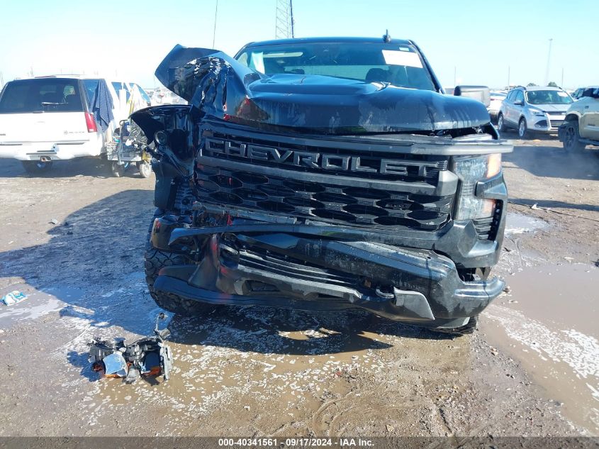 2022 Chevrolet Silverado 1500 4Wd Short Bed Custom VIN: 1GCPDBEK8NZ591044 Lot: 40341561