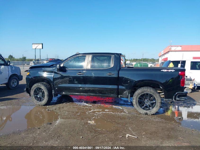 2022 Chevrolet Silverado 1500 4Wd Short Bed Custom VIN: 1GCPDBEK8NZ591044 Lot: 40341561