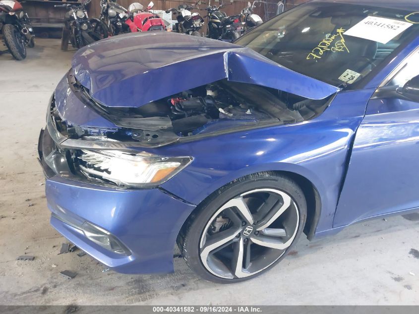 2022 Honda Accord Sport VIN: 1HGCV1F30NA110443 Lot: 40341582