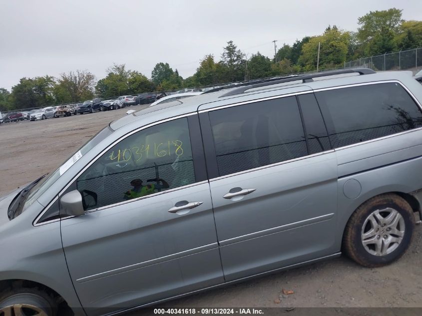 2007 Honda Odyssey Exl VIN: 5FNRL38707B127215 Lot: 40341618