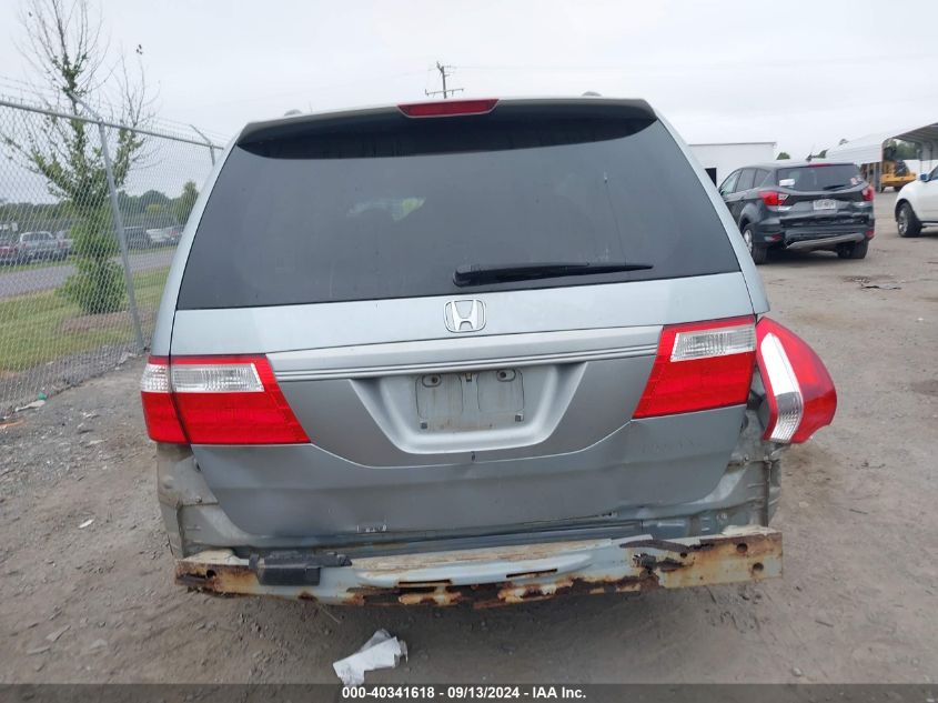 2007 Honda Odyssey Exl VIN: 5FNRL38707B127215 Lot: 40341618