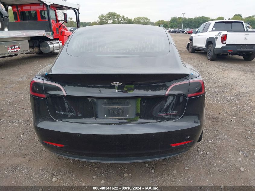 2018 Tesla Model 3 Long Range/Performance VIN: 5YJ3E1EB3JF069797 Lot: 40341622