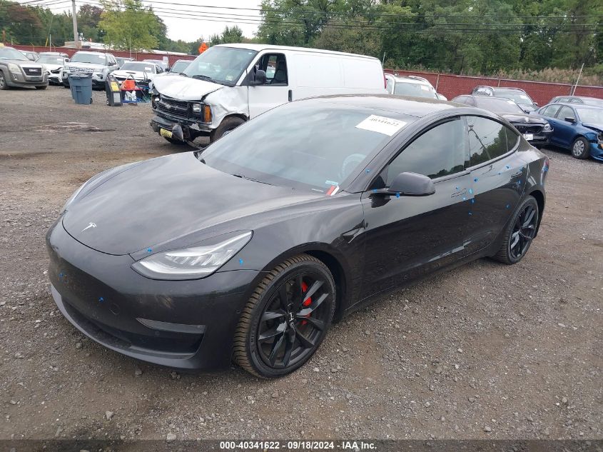 5YJ3E1EB3JF069797 2018 TESLA MODEL 3 - Image 2