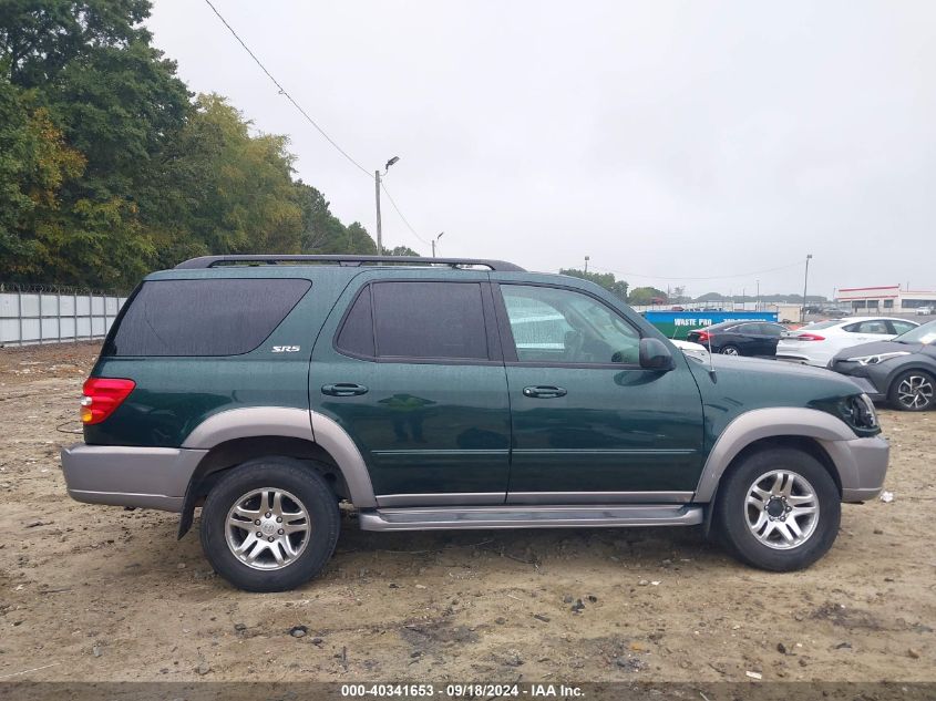 5TDBT44A22S080119 2002 Toyota Sequoia Sr5 V8