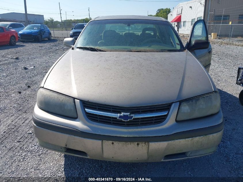 2002 Chevrolet Impala Ls VIN: 2G1WH55K629201395 Lot: 40341670