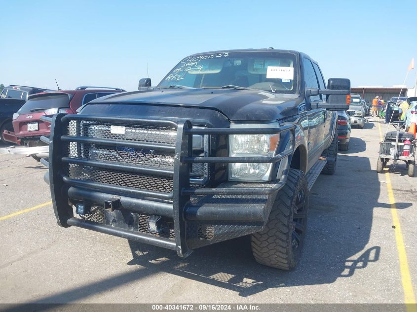 2012 Ford F-250 Lariat VIN: 1FT7W2BT5CEA56538 Lot: 40341672