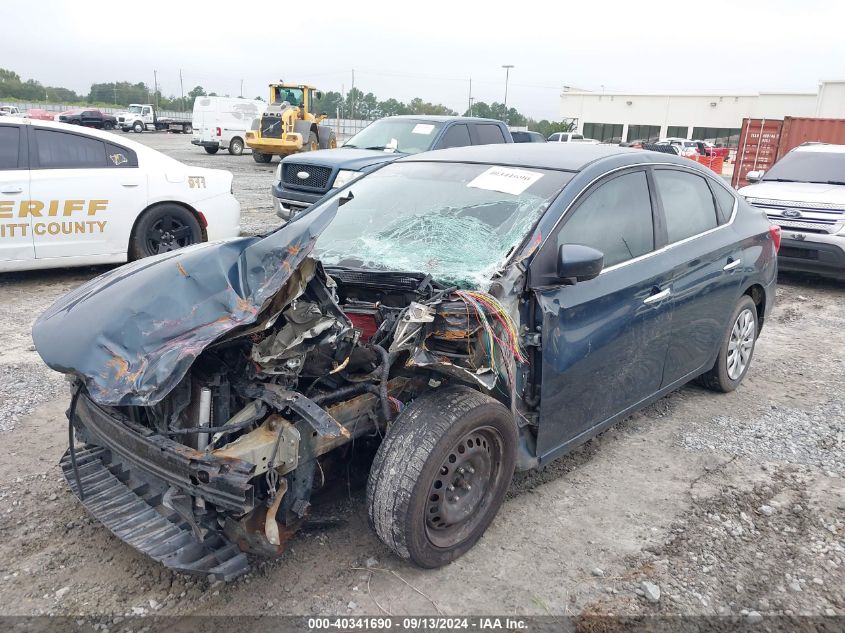 2016 Nissan Sentra S/Sv/Sr/Sl VIN: 3N1AB7AP8GL672410 Lot: 40341690