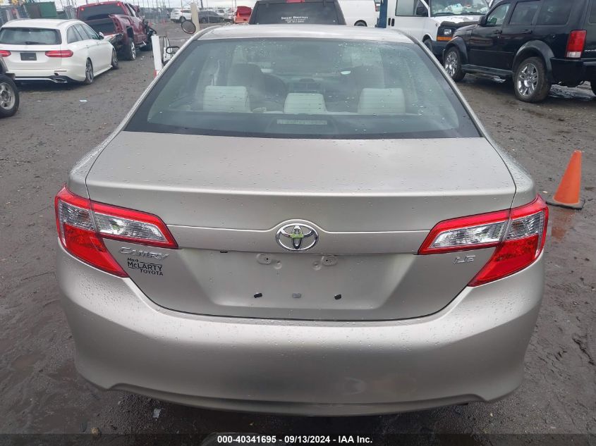 2014 Toyota Camry Le VIN: 4T4BF1FK3ER433206 Lot: 40341695