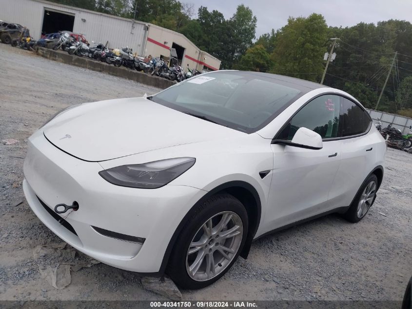 2023 Tesla Model Y VIN: 7SAYGDEE3PF768094 Lot: 40341750