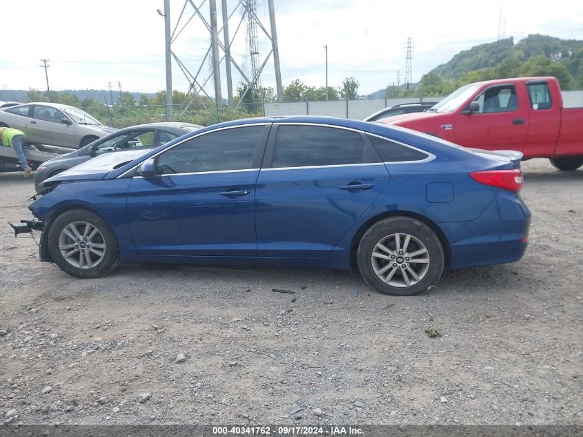 2017 HYUNDAI SONATA - 5NPE24AF0HH563168