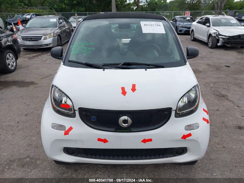 2018 Smart Fortwo Electric Drive Passion/Prime/Pure VIN: WMEFJ9BA1JK312966 Lot: 40341788