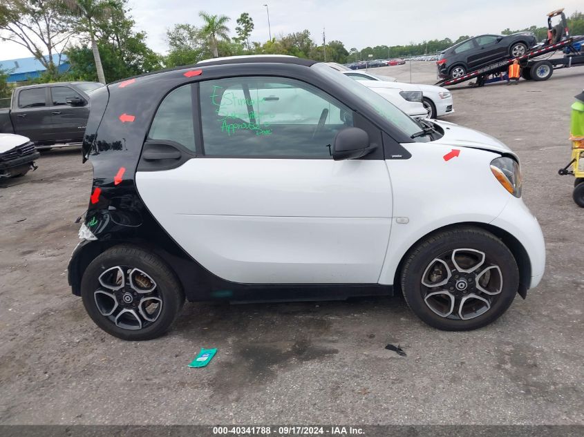 2018 Smart Fortwo Electric Drive Passion/Prime/Pure VIN: WMEFJ9BA1JK312966 Lot: 40341788