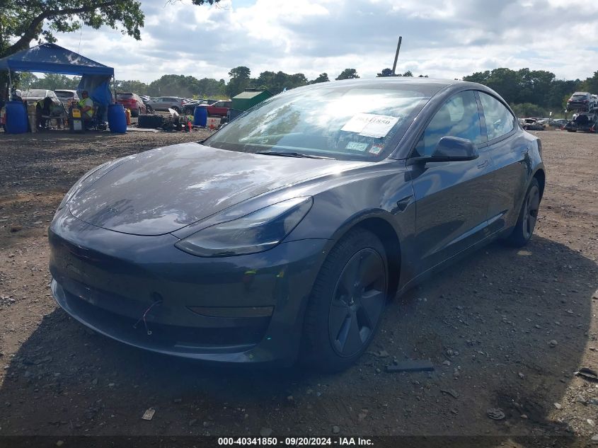 5YJ3E1EA9PF669434 2023 TESLA MODEL 3 - Image 2