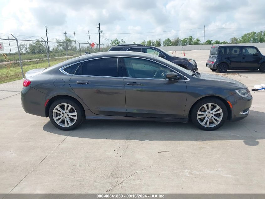 2016 Chrysler 200 Limited VIN: 1C3CCCAG7GN184825 Lot: 40341859