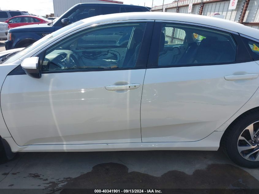 2018 Honda Civic Ex VIN: 19XFC2F74JE017068 Lot: 40341901