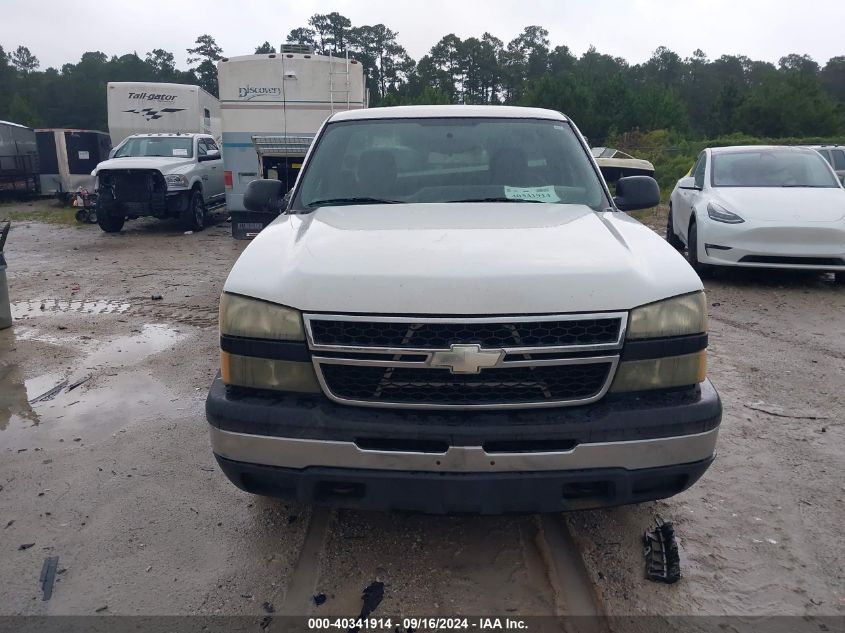 2006 Chevrolet Silverado 1500 Work Truck VIN: 3GCEC14X96G144709 Lot: 40341914