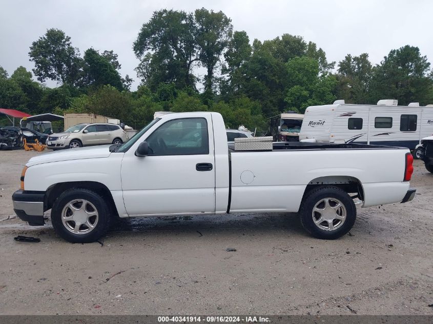 2006 Chevrolet Silverado 1500 Work Truck VIN: 3GCEC14X96G144709 Lot: 40341914