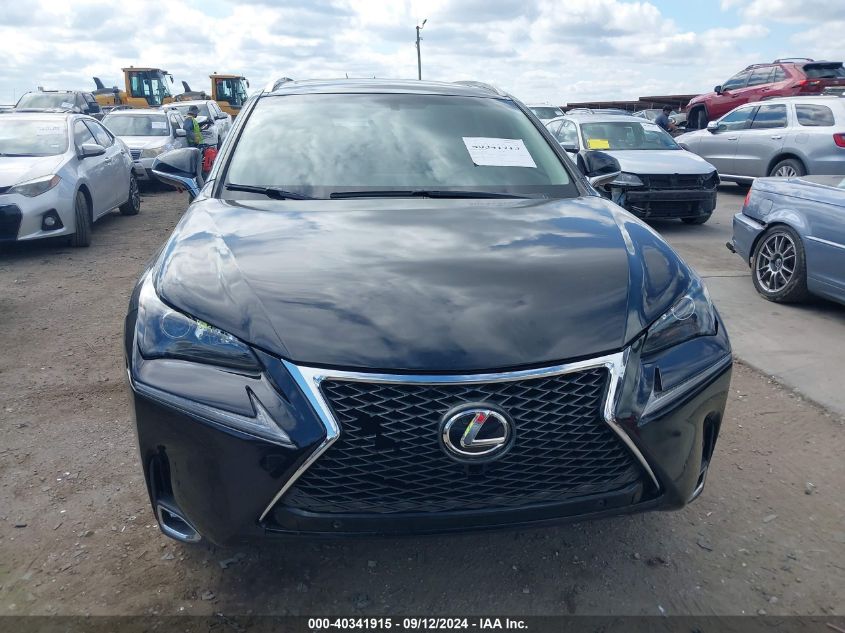 2017 Lexus Nx 200T VIN: JTJYARBZ1H2079319 Lot: 40341915