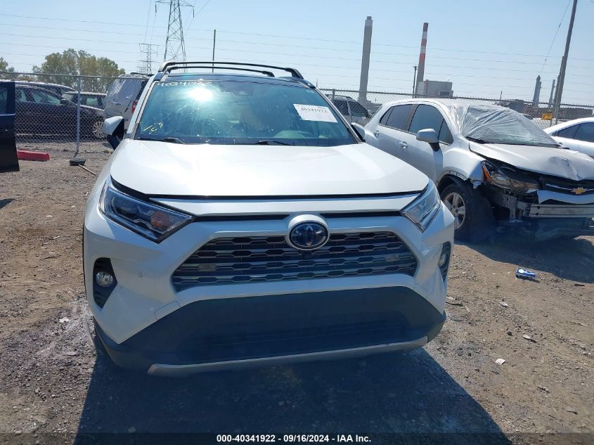 2020 Toyota Rav4 Hybrid Limited VIN: JTMDWRFV4LD537846 Lot: 40341922