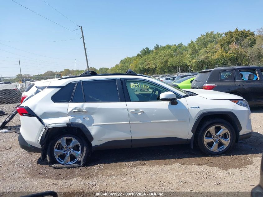 2020 Toyota Rav4 Hybrid Limited VIN: JTMDWRFV4LD537846 Lot: 40341922