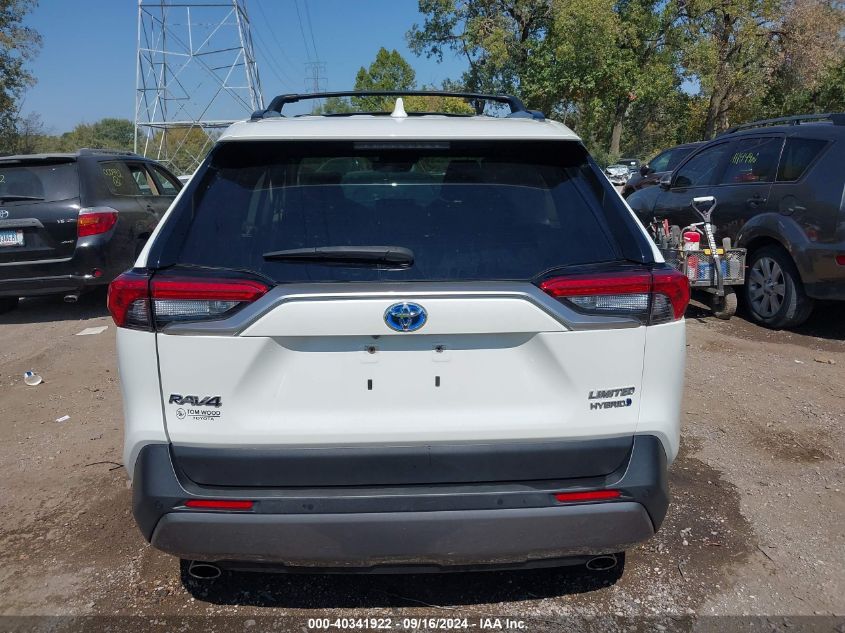 2020 Toyota Rav4 Hybrid Limited VIN: JTMDWRFV4LD537846 Lot: 40341922